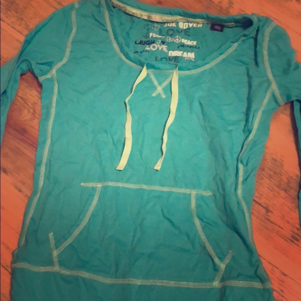 Green shirt